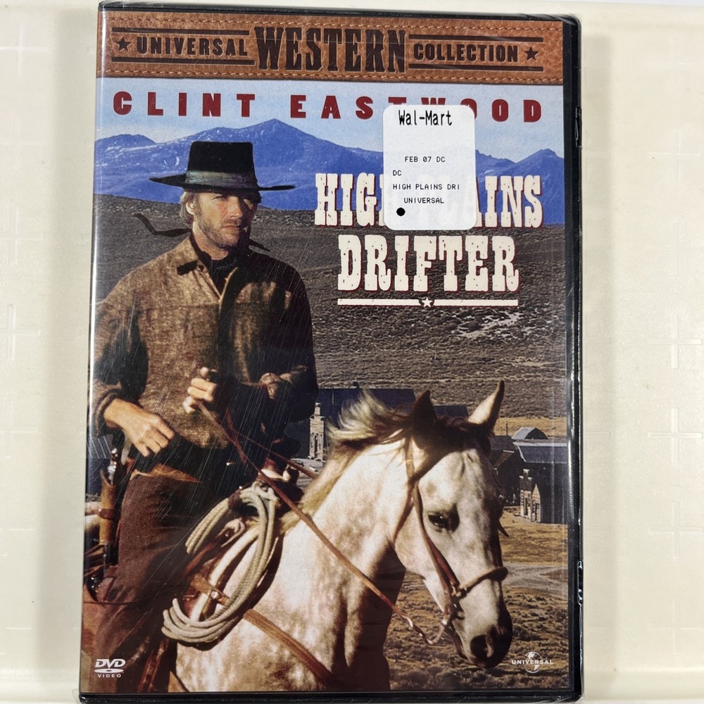 Clint Eastwood High Plains Drifter DVD SEALED New Western Action